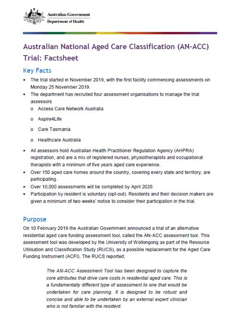 what are the an-acc key criteria|Australian National Aged Care Classification (AN.